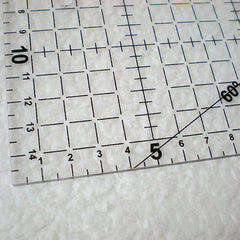Multi-Functional Sewing Ruler for Quilting