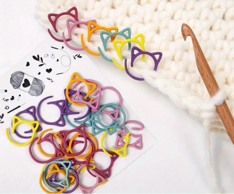 Cat Ear Stitch Marker